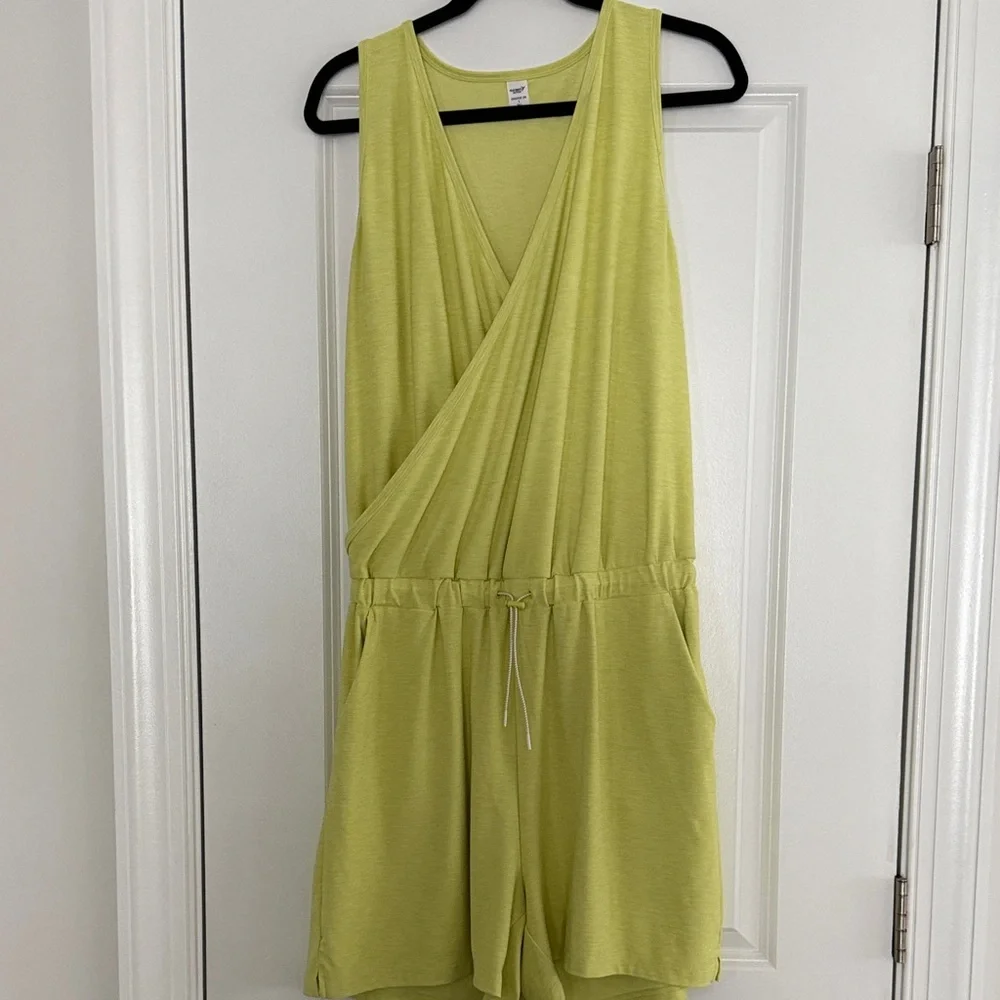 Old Navy Active Yellow Romper - Picture 5 of 7
